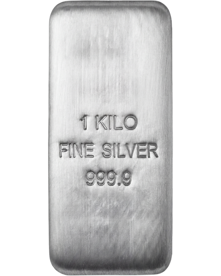 1 KG fine silver bar